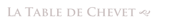 La Table de Chevet g 
